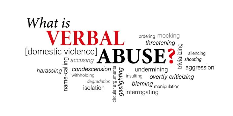 Word pool for verbal abuse