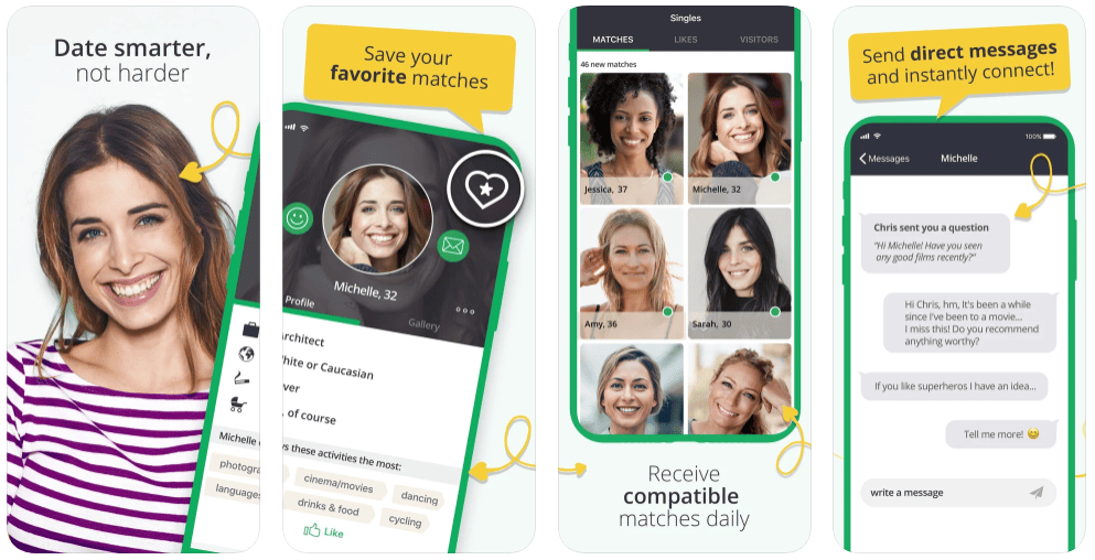 Elitesingles app is one of the best dating apps for introverts