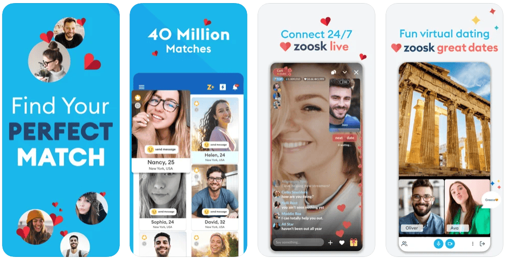Zoosk app one of the best dating apps without facebook login