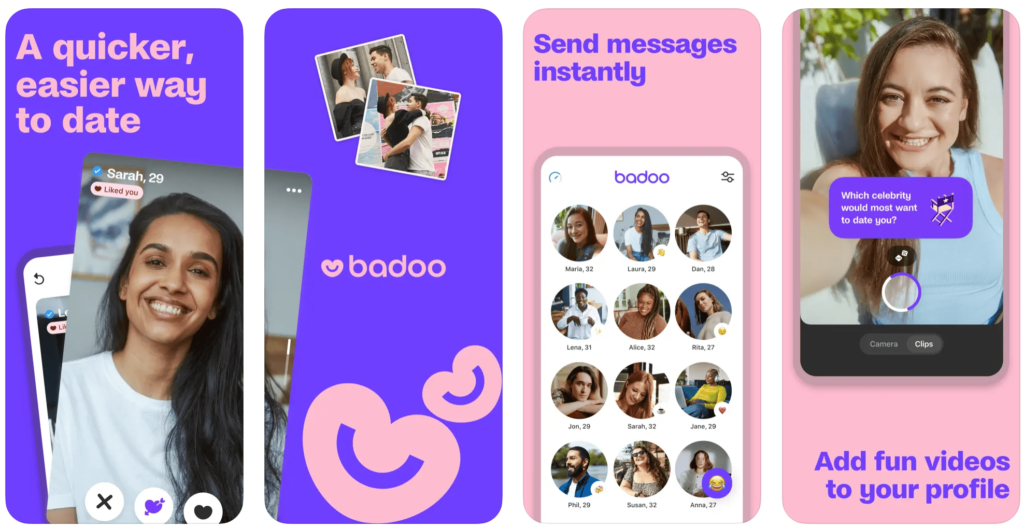 Badoo is one of the best dating apps for throuples
